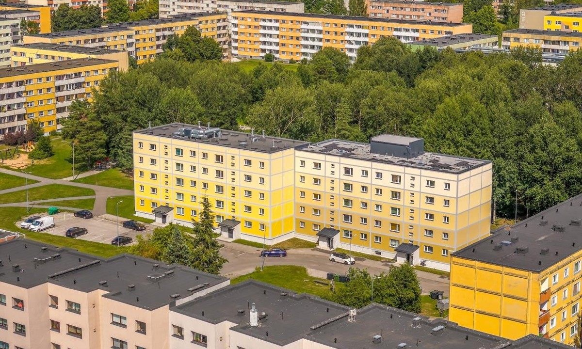 Kalda tee 40 sotsiaalmaja pärast rekonstrueerimist Tartus