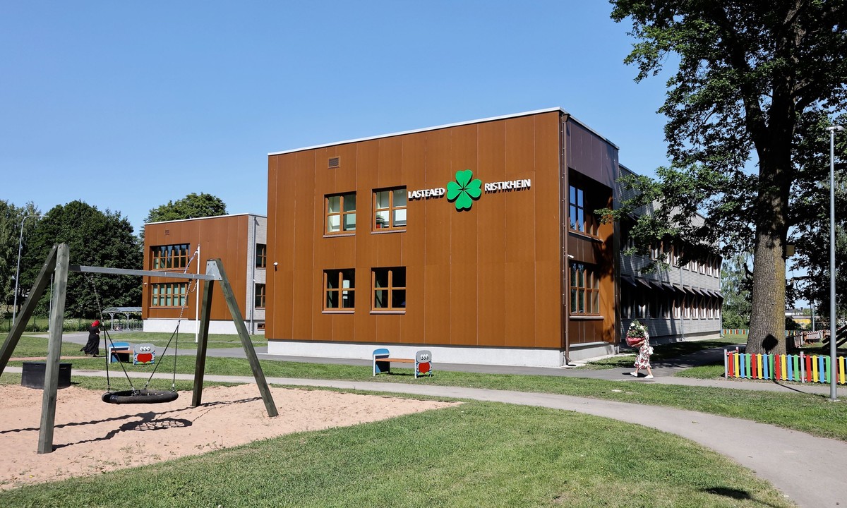 Tartu Lasteaed Ristikhein pärast 2023. aasta rekonstrueerimist
